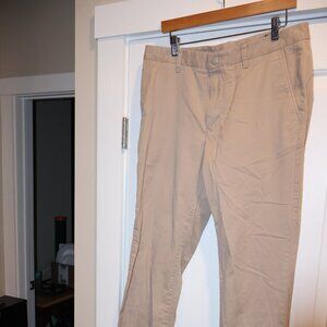 Men's Bonobos Straight 34x32 Tan Pants